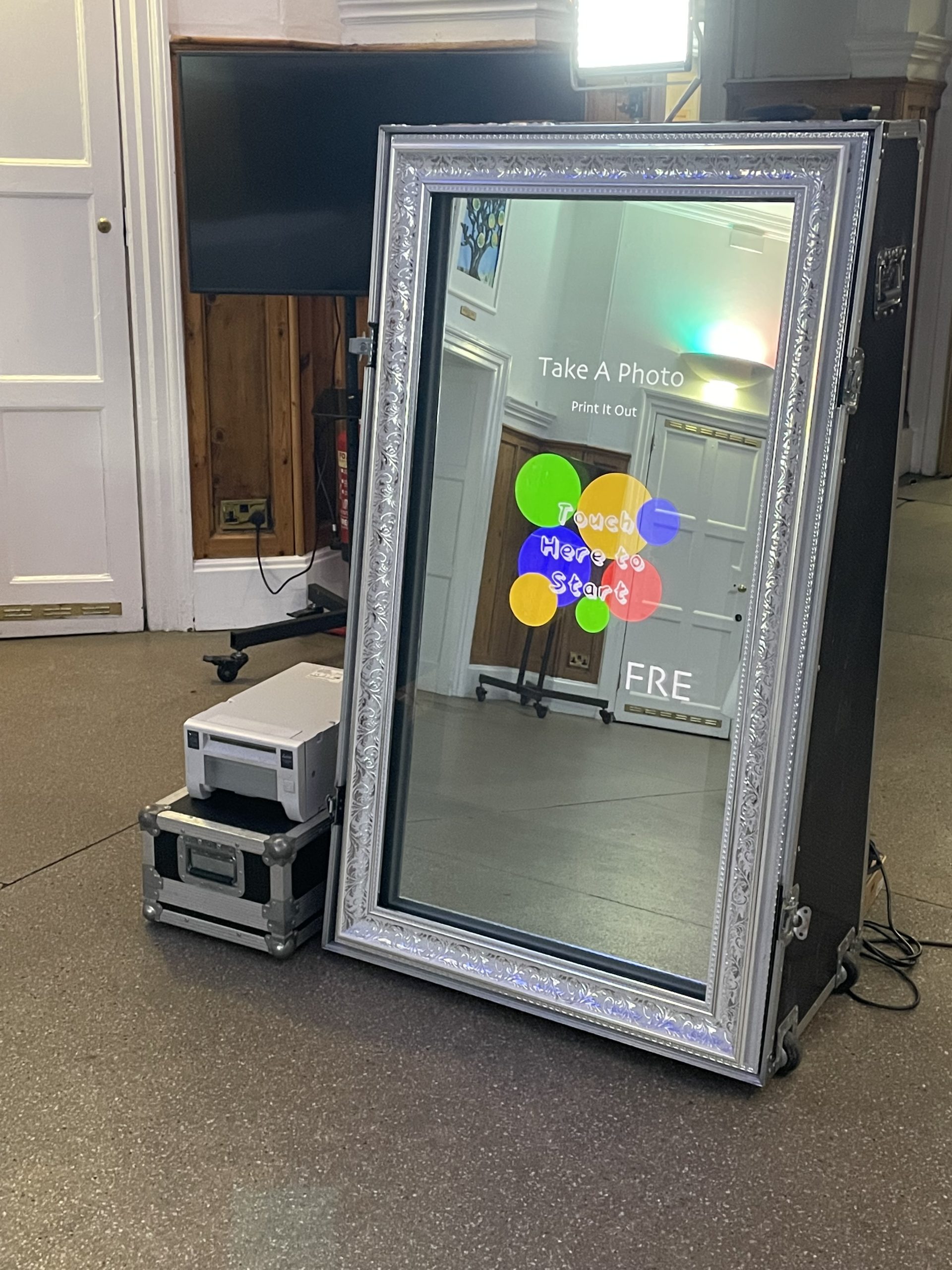 MAGIC MIRROR & SELFIE PODS, Starlit Dance Floor Hire, Magic Mirror Photo  Booth Hire, Illuminated letter Hire, Wedding Thrones Hire, Room Draping and  LED Dance floor hire